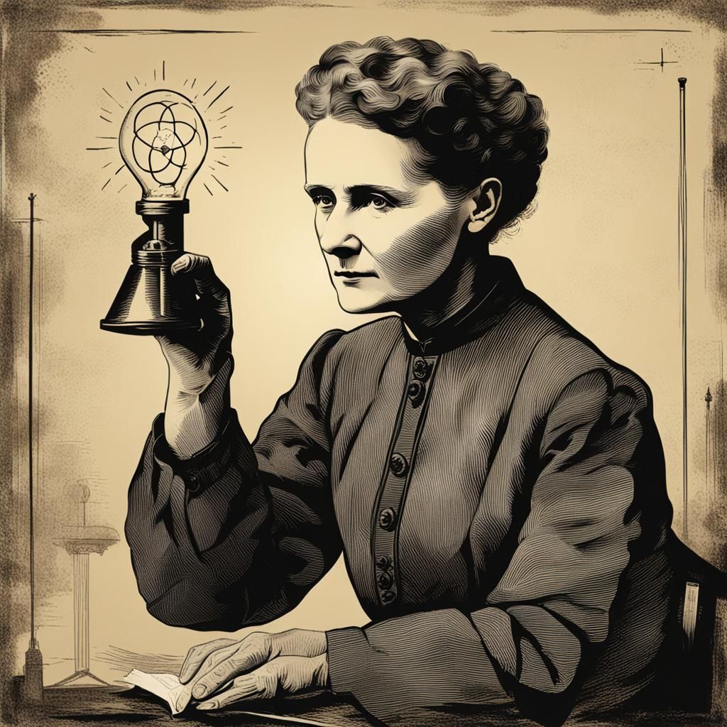 Marie Curie Portrait
