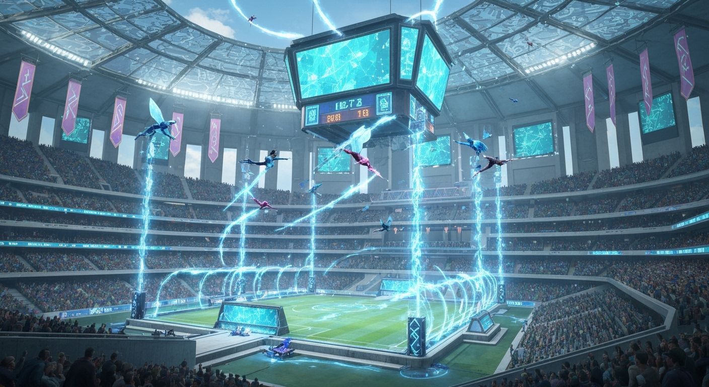 Enchanted Sky Arena: Magical Sports Competition