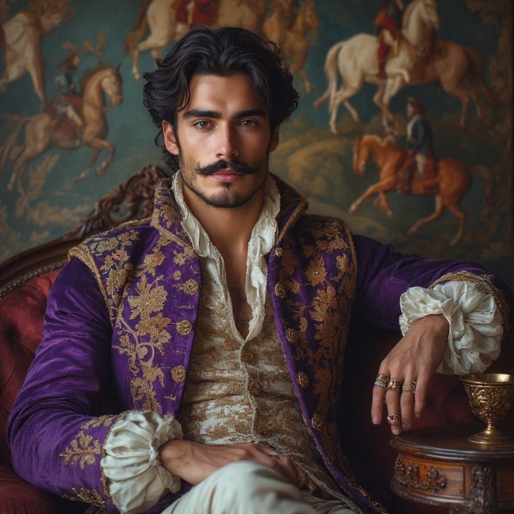 DARK PURPLE EMBROIDERED DRESS