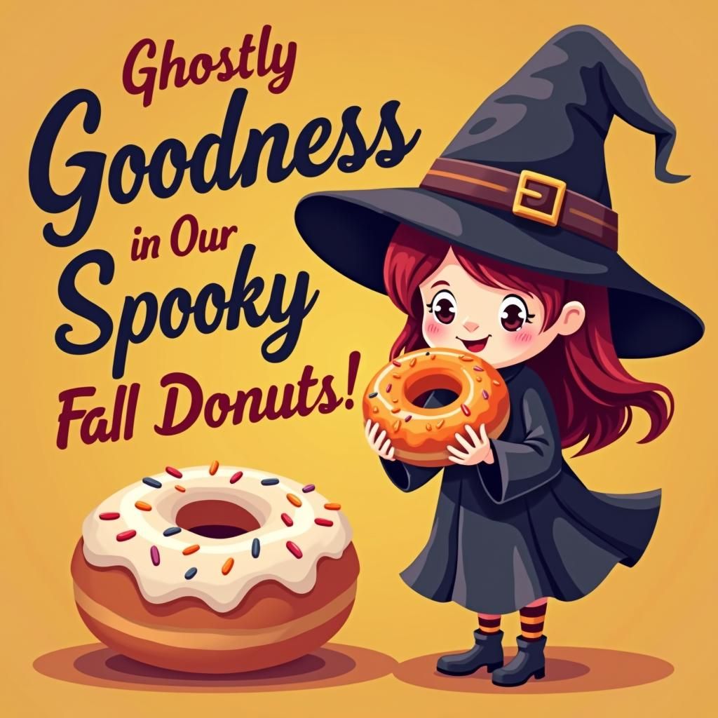 Halloween donuts