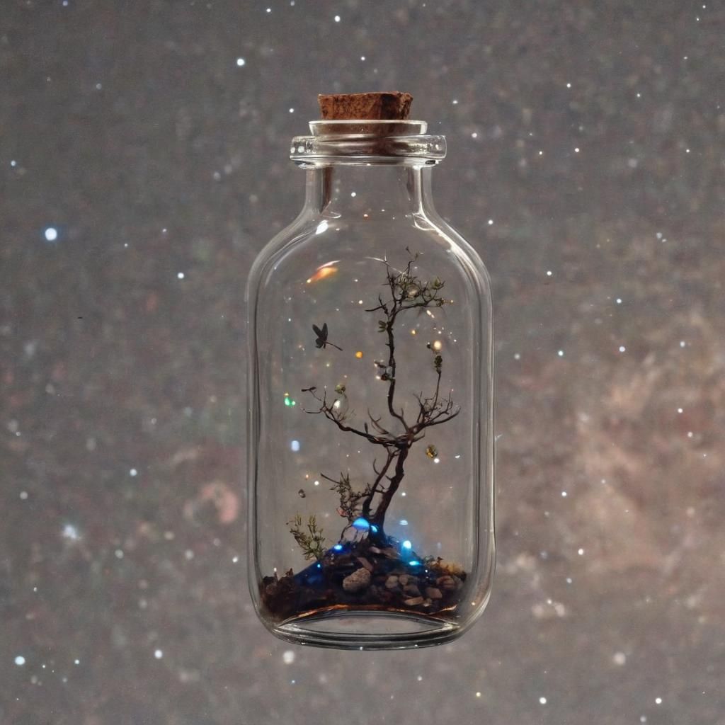 Universe in a Bottle: Cosmic Still Life
