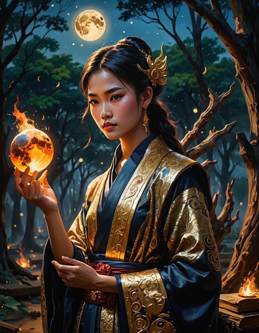 Fantasy Robes: Thailand Inspired Book Cover Art