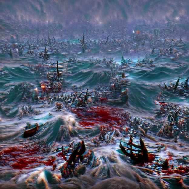 Sea of Death in 8k Resolution