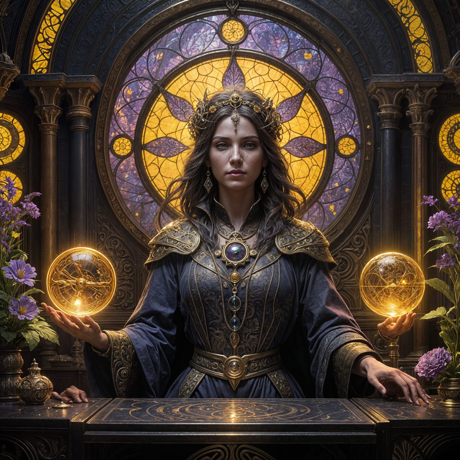 Dark Fantasy Paradigm Shift: Hyperdetailed Concept Art