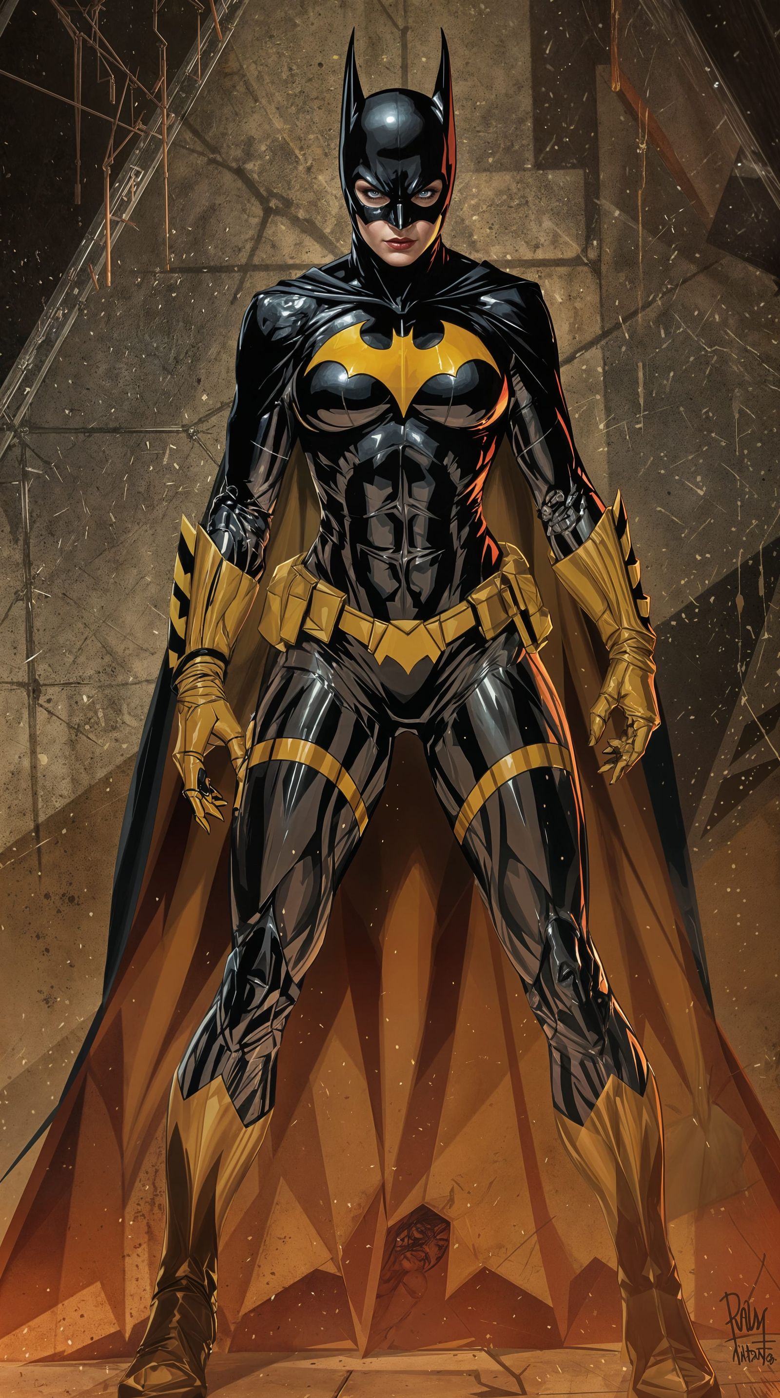 Batgirl's Venom Transformation: A Muscular and Sinister Hero...