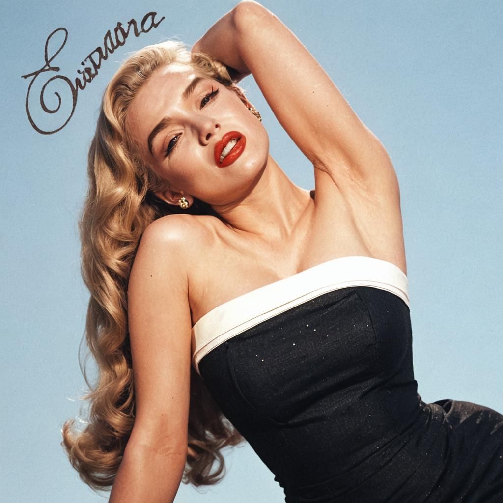 Marilyn Monroe: Cinematic Film Still Portrait