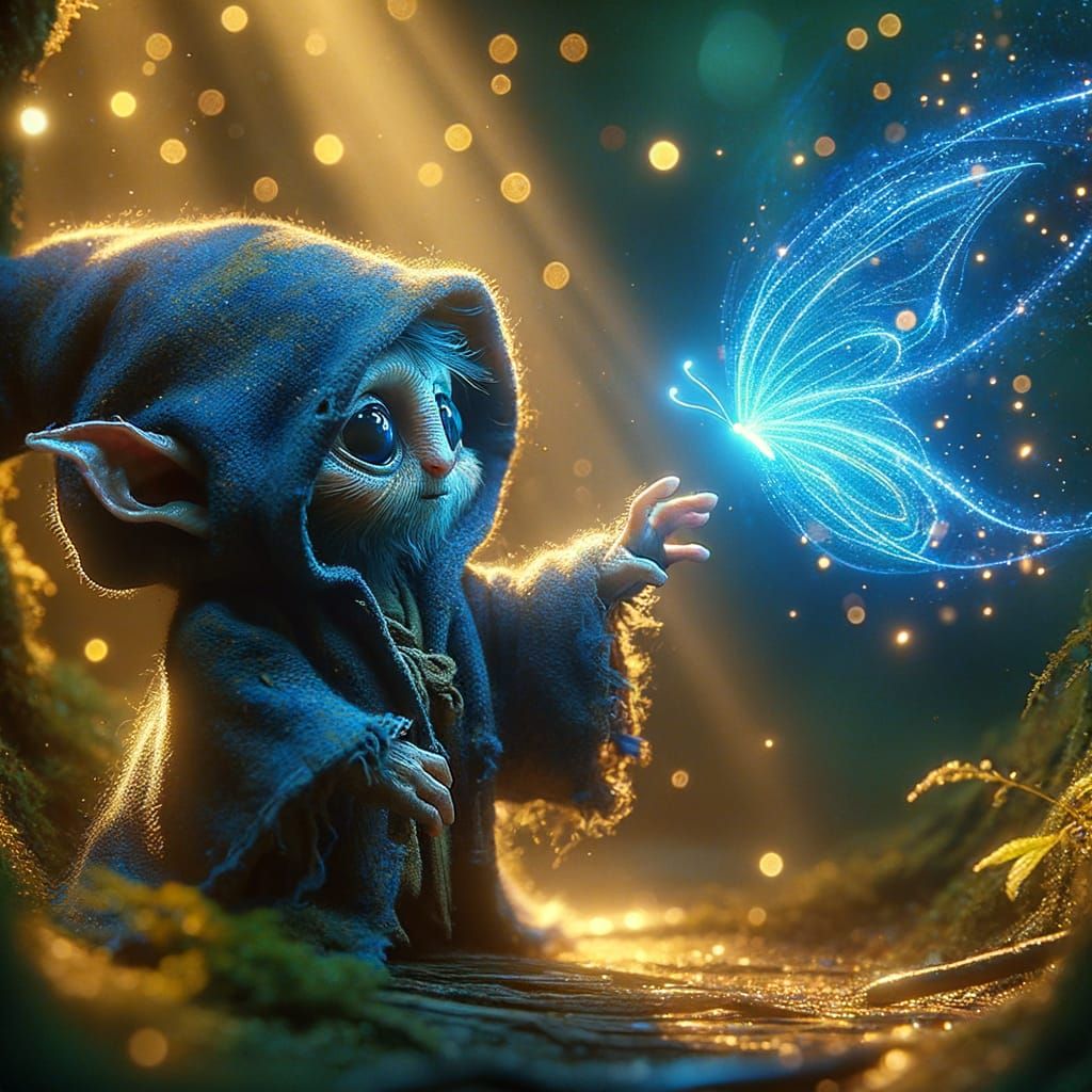 Come closer, don't run away!