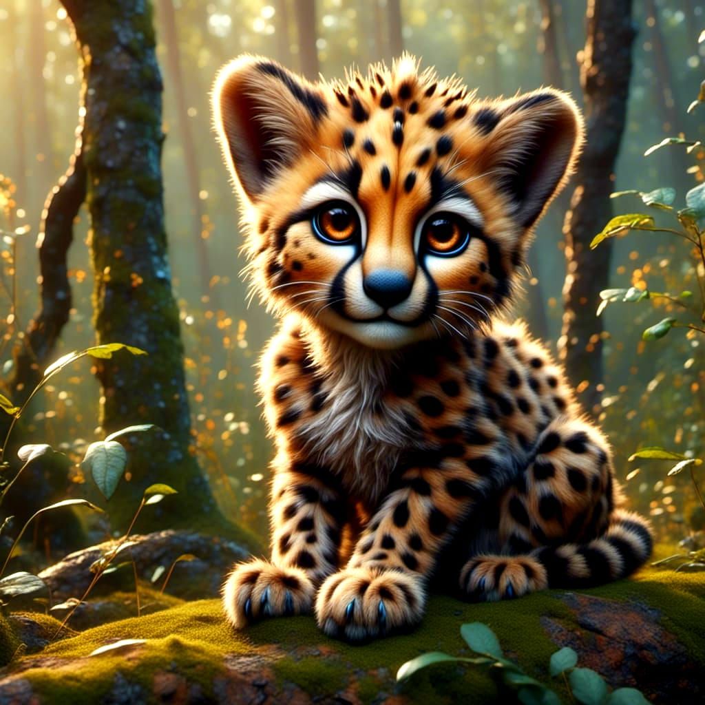 Baby Cheetah