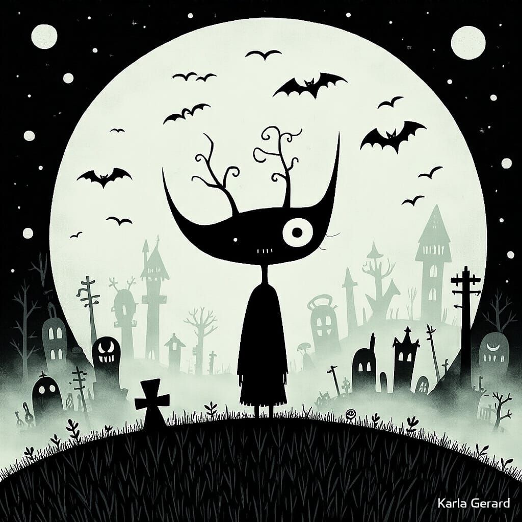 Grimdark Landscape in Karla Gerard Style