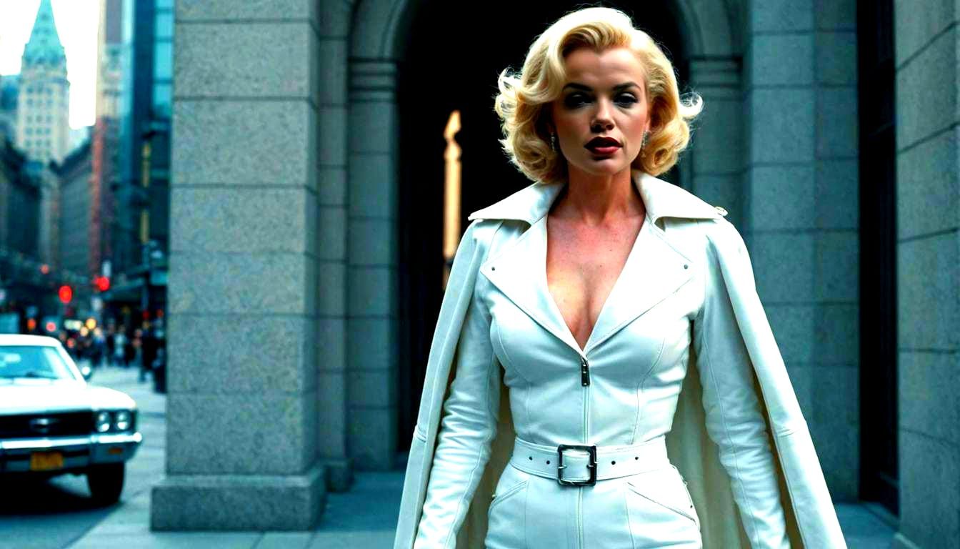 Marilyn Monroe as Emma Frost: Cinematic Film Still