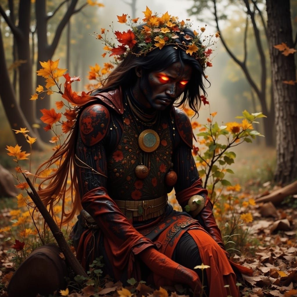 Abstract Portrait in Dreamweave Flux Style