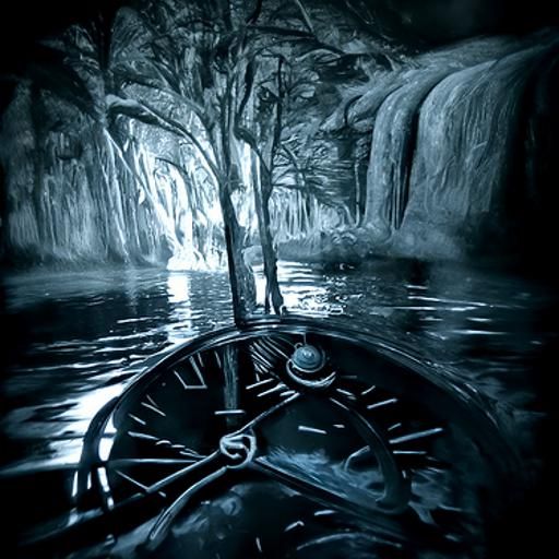 Time Travel: Paddling Through Time as Matte Painting