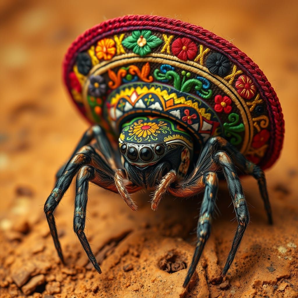 Spider in Sombrero