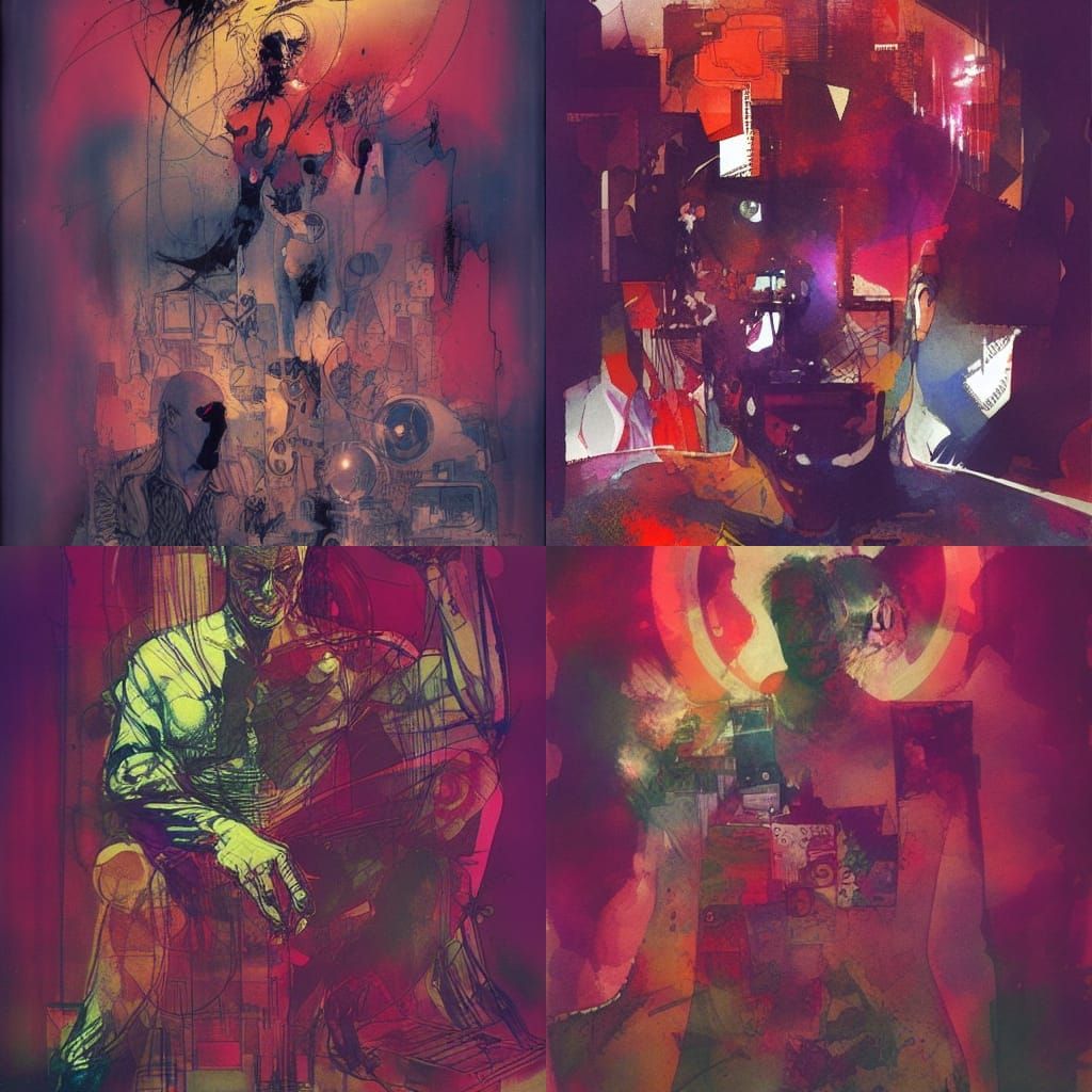 Dynamic Composition in Sienkiewicz Style