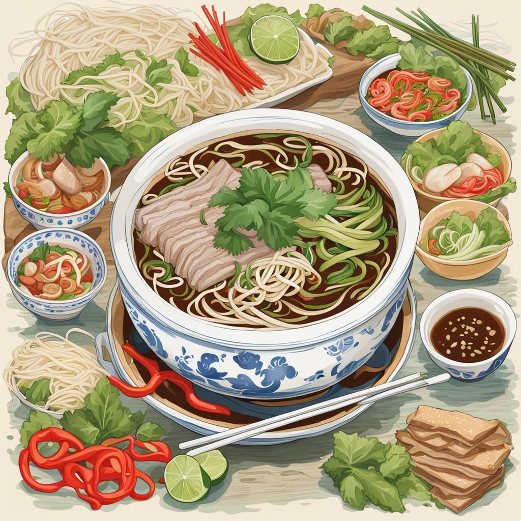 Delicious Bowl of Vietnamese Pho
