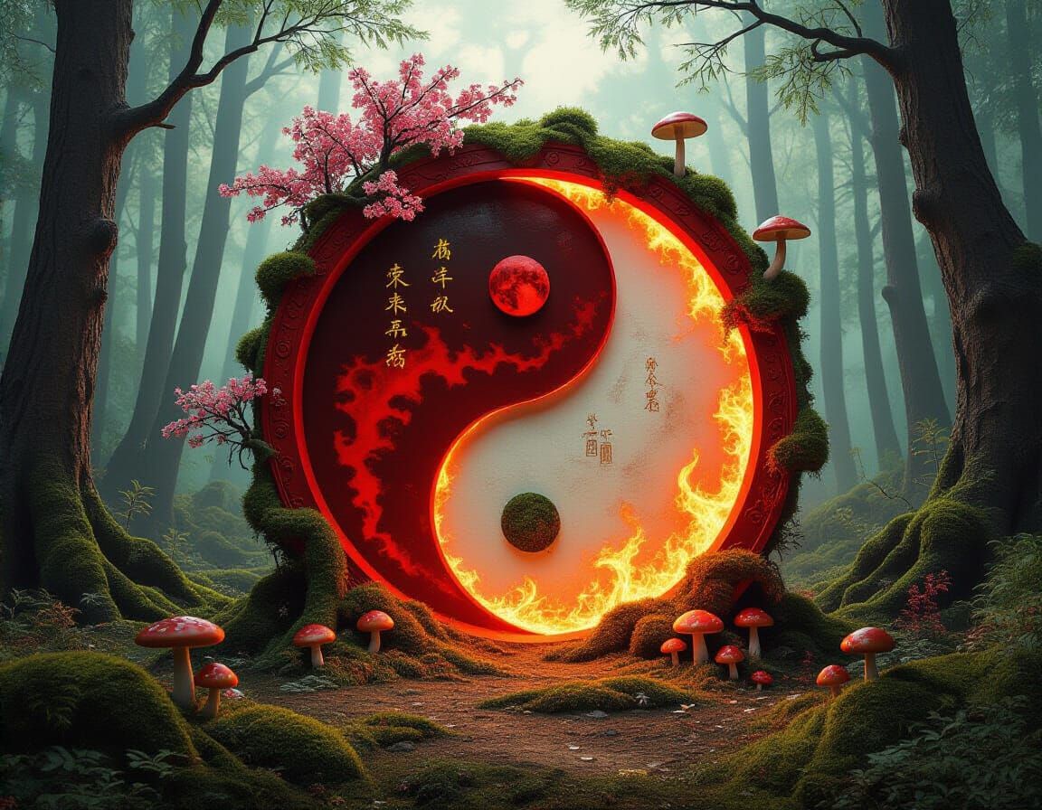 Surreal Stargate: Cosmos and Time in Impressionist Style