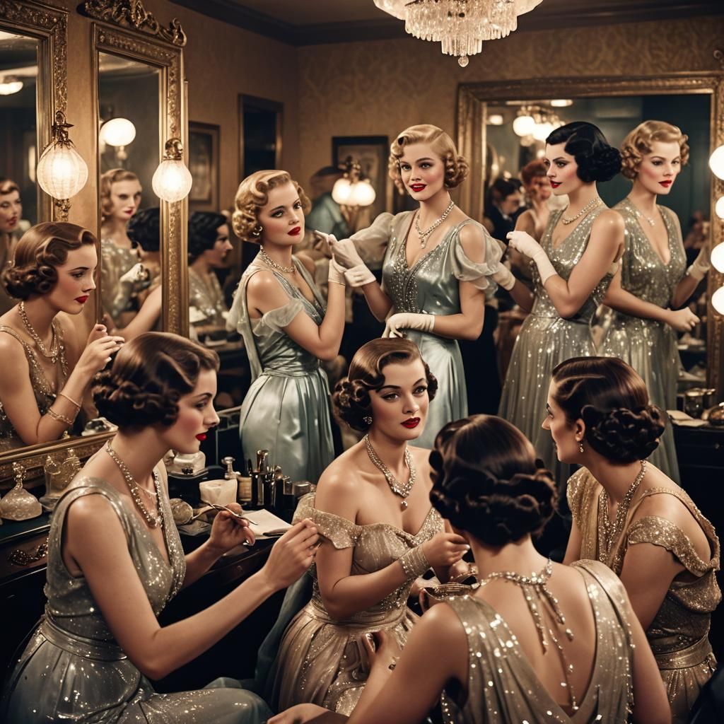 Ziegfeld Follies Girls: 1930s Hollywood Glamour