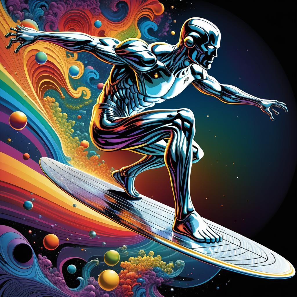 Surfing the Astral Plane for a Rainbow Rush