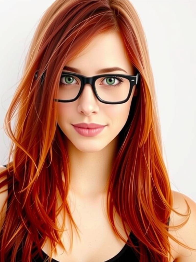 Pixar Style 3D Rendering with Bright Gradient Background