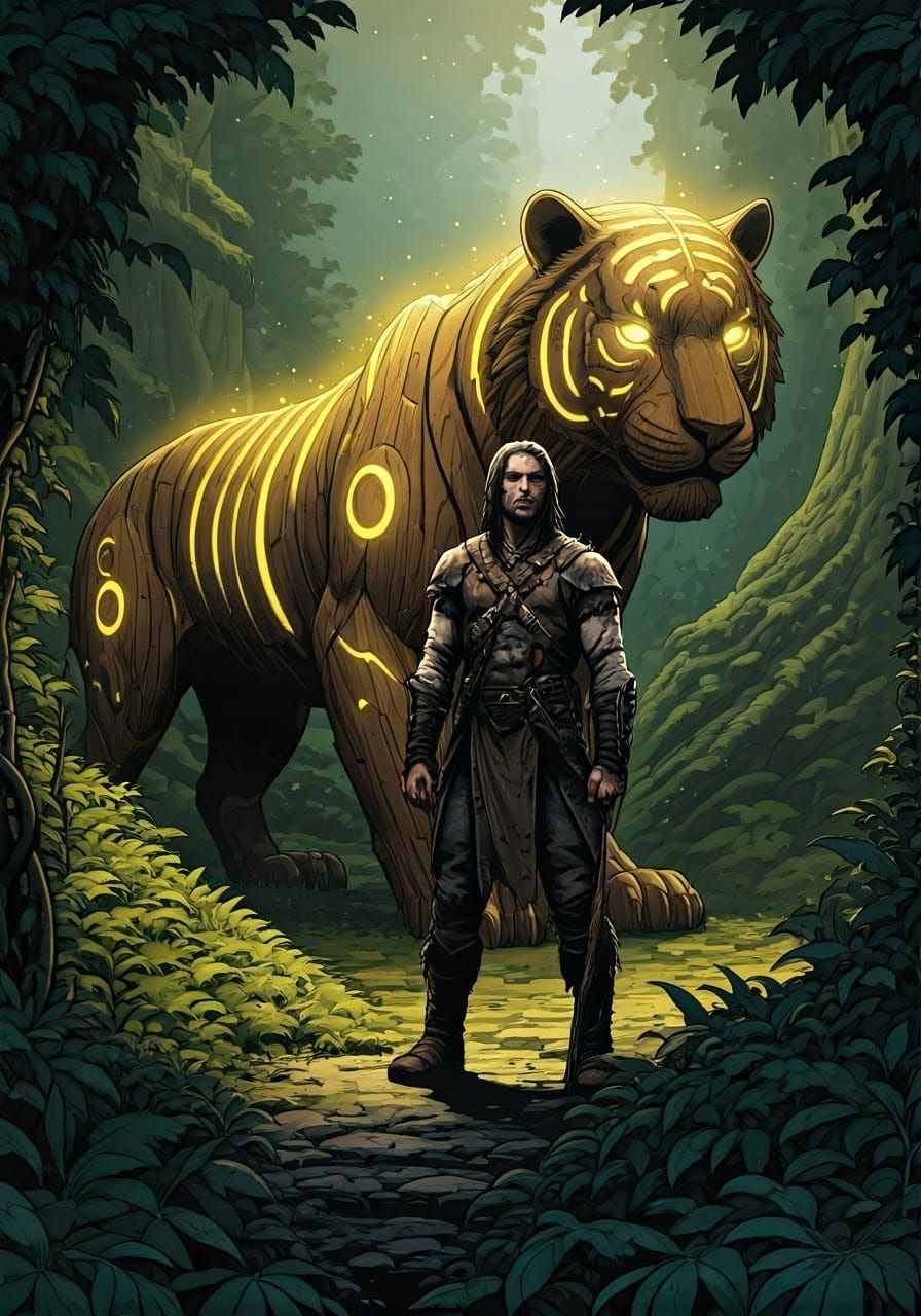 Aetheria Class art: A Ranger Golemeer