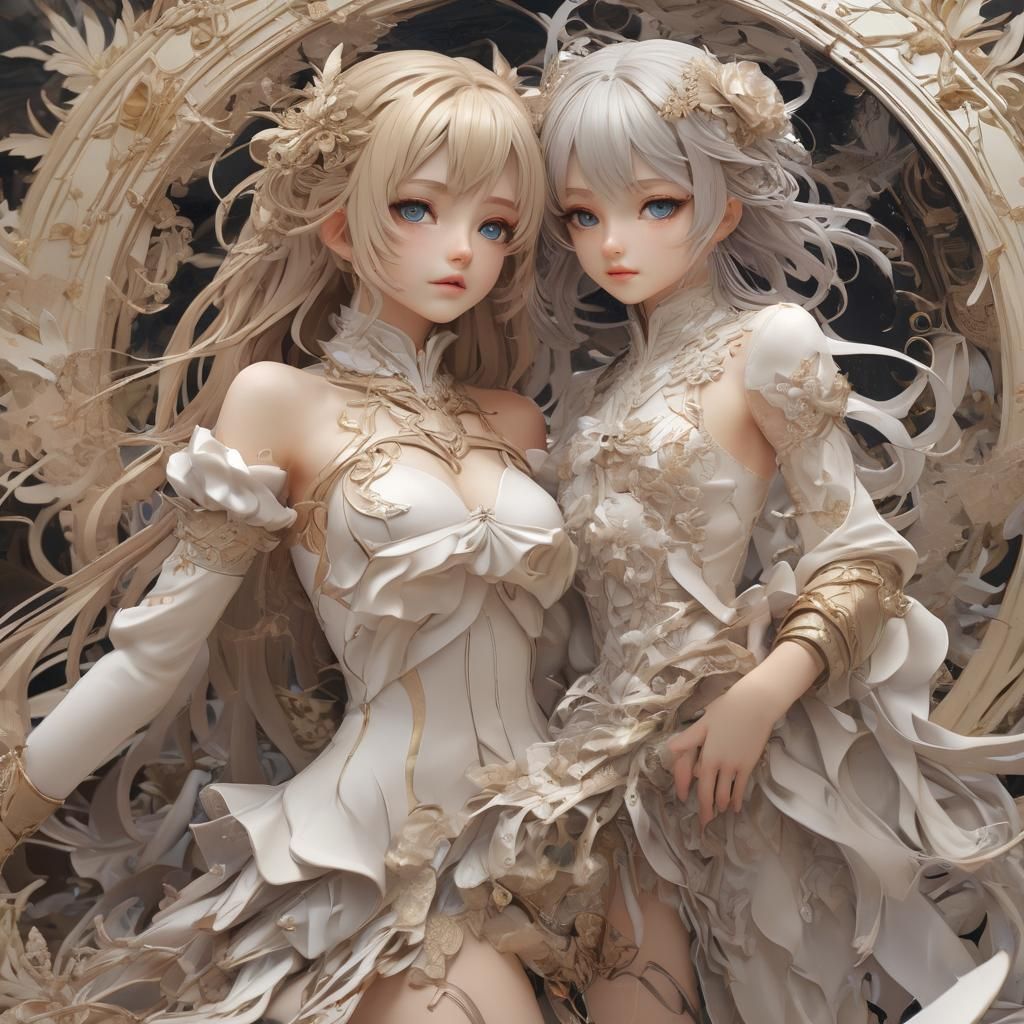 Detailed Anime Art Inspired by WLOP in 8K