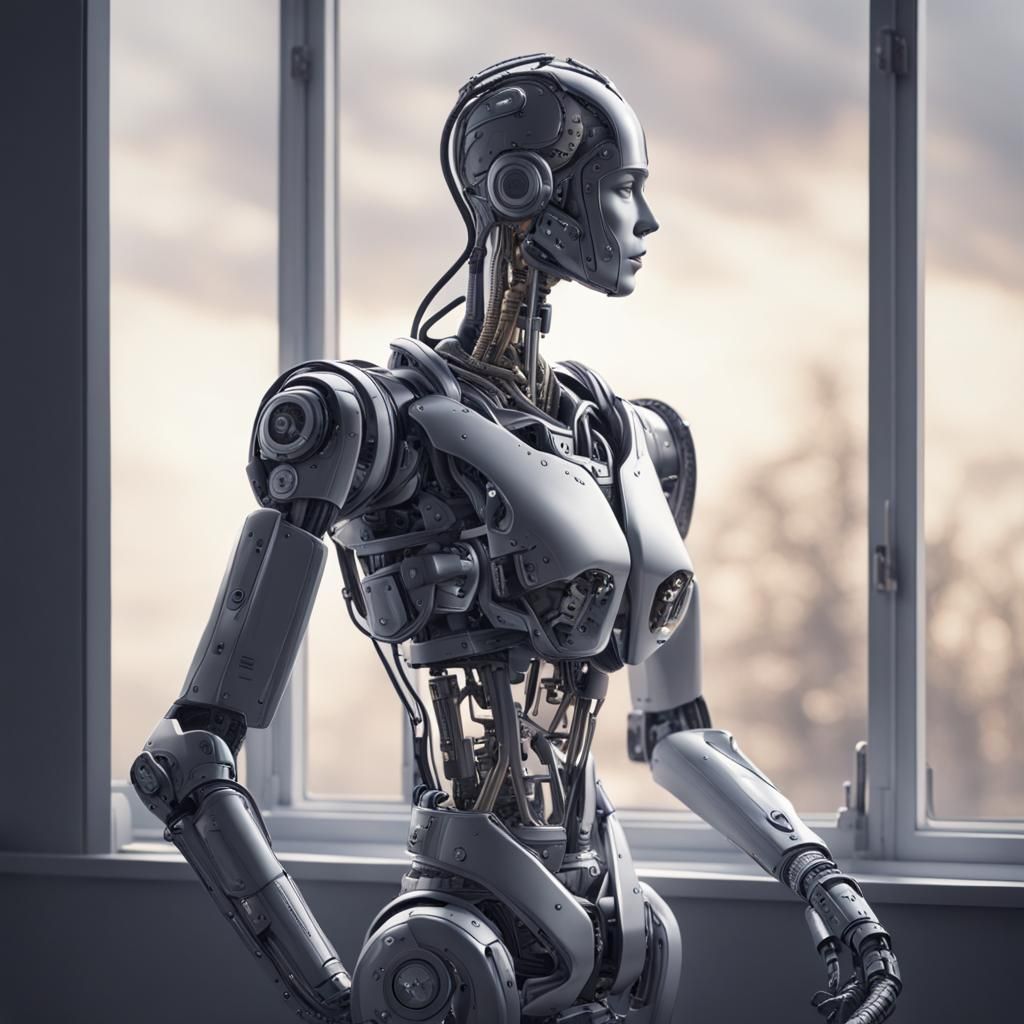 AI Concept Image: Early Morning AI Use