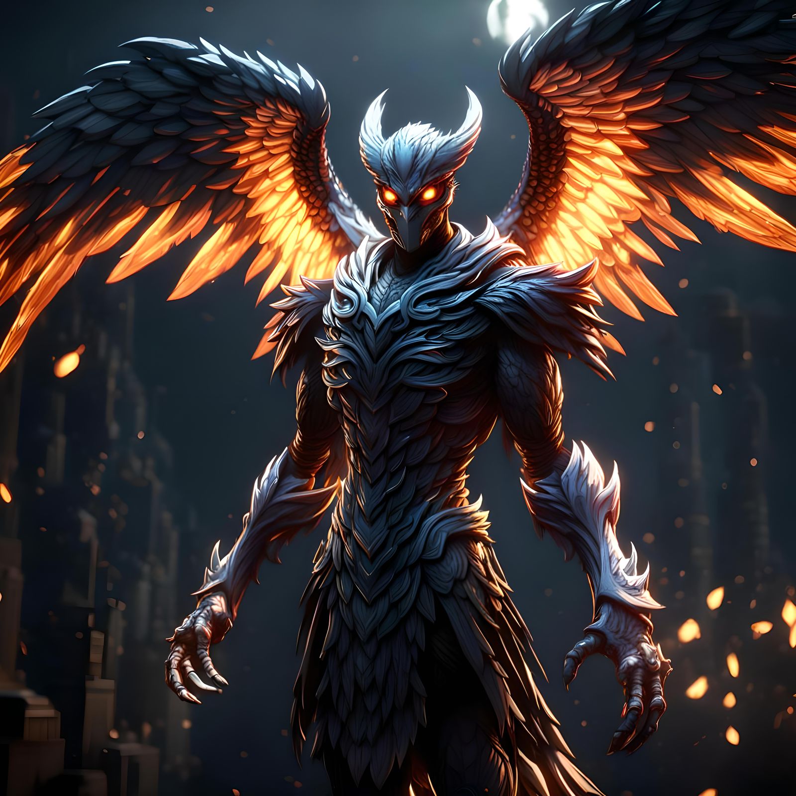 Phoenix Reborn in Dramatic 3D Rendering