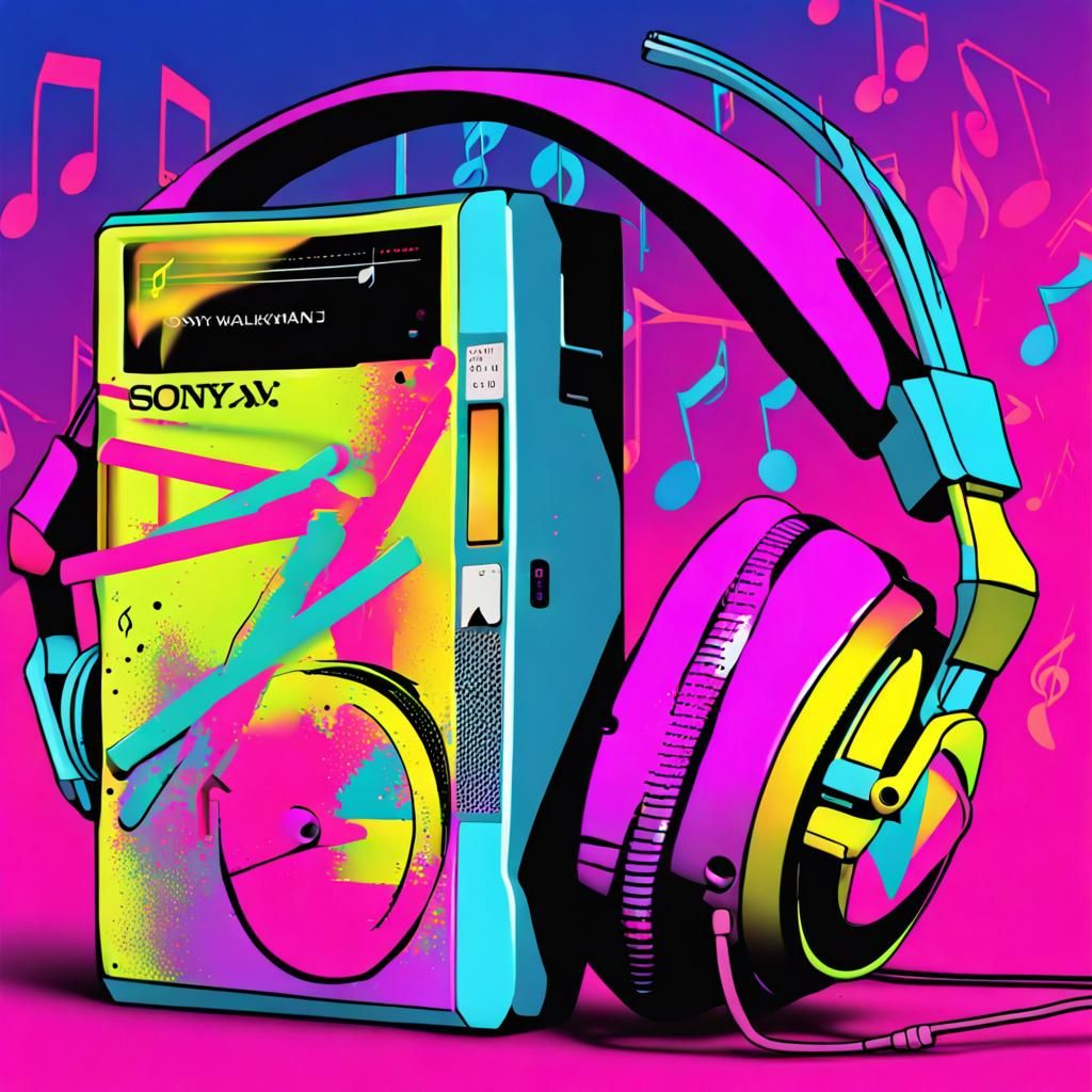 My brand new Sony Walkman, Christmas 1985 😁