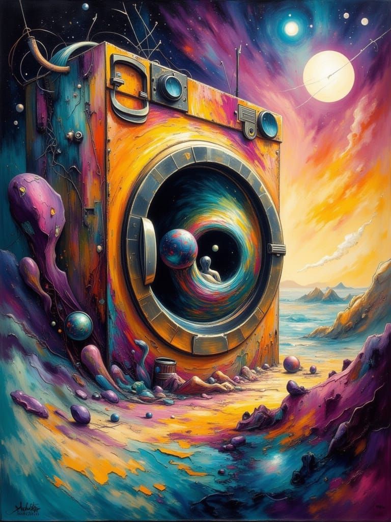 Rumpled reality from a cosmic laundromat and you are out of ...