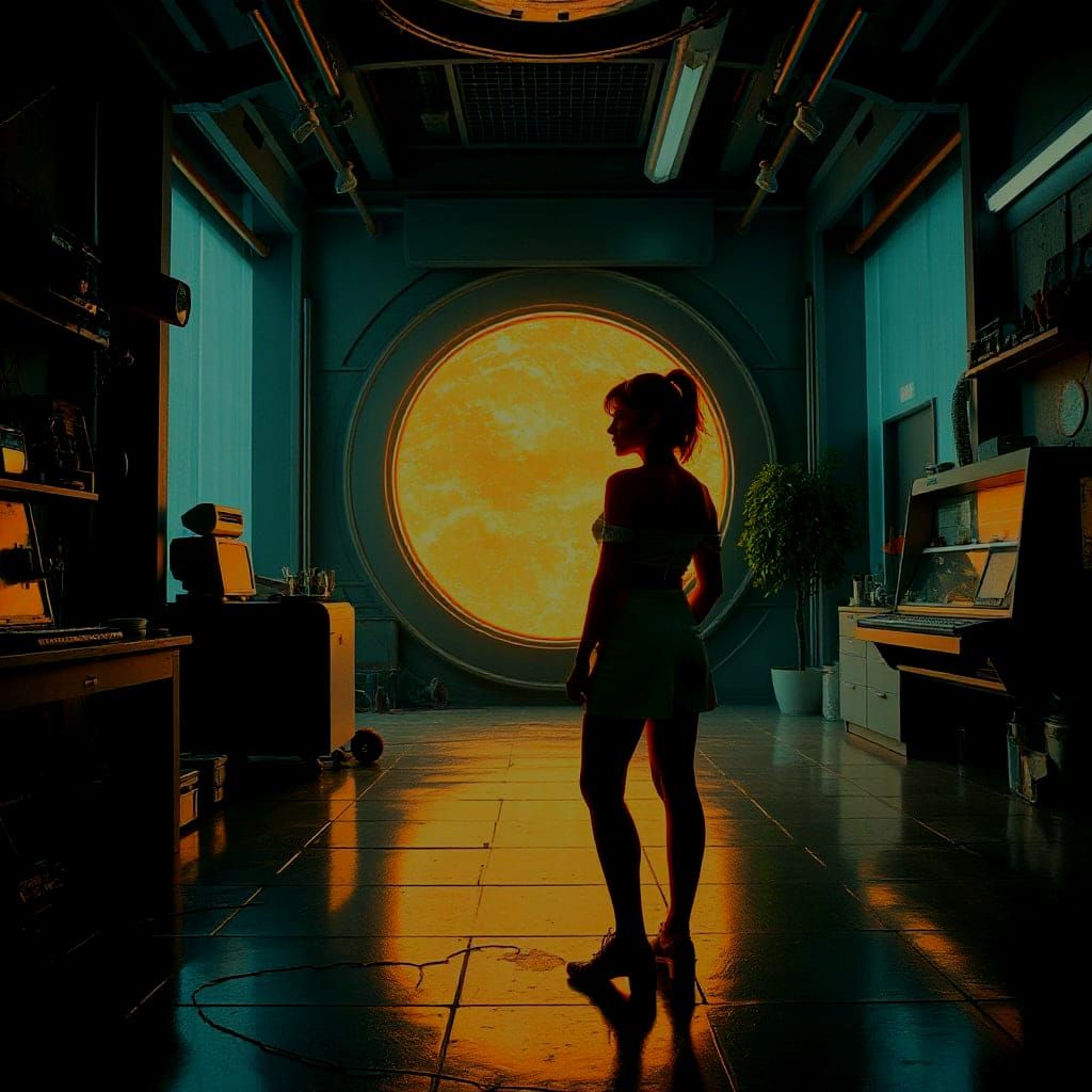 Abstract Portal to Another Dimension