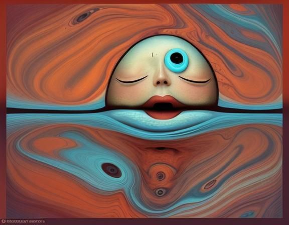 Abstract Pareidolia: A Surreal Exploration