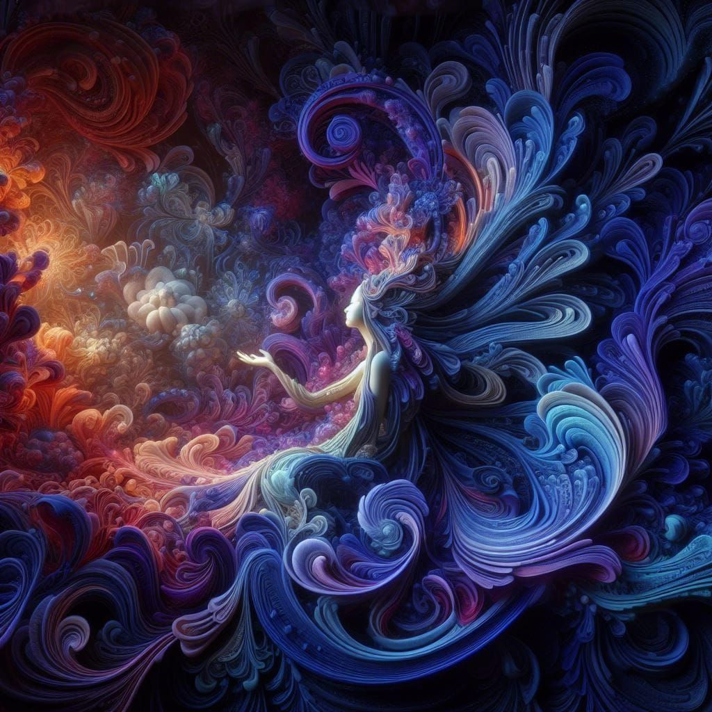 Magical Fairytale Kingdom Floating Among the Clouds