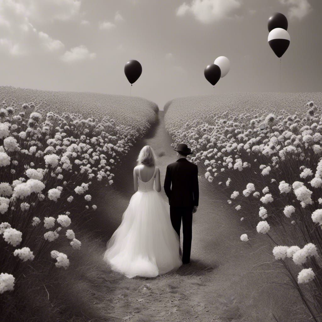 Elegant Wedding Photography in Minimono Style