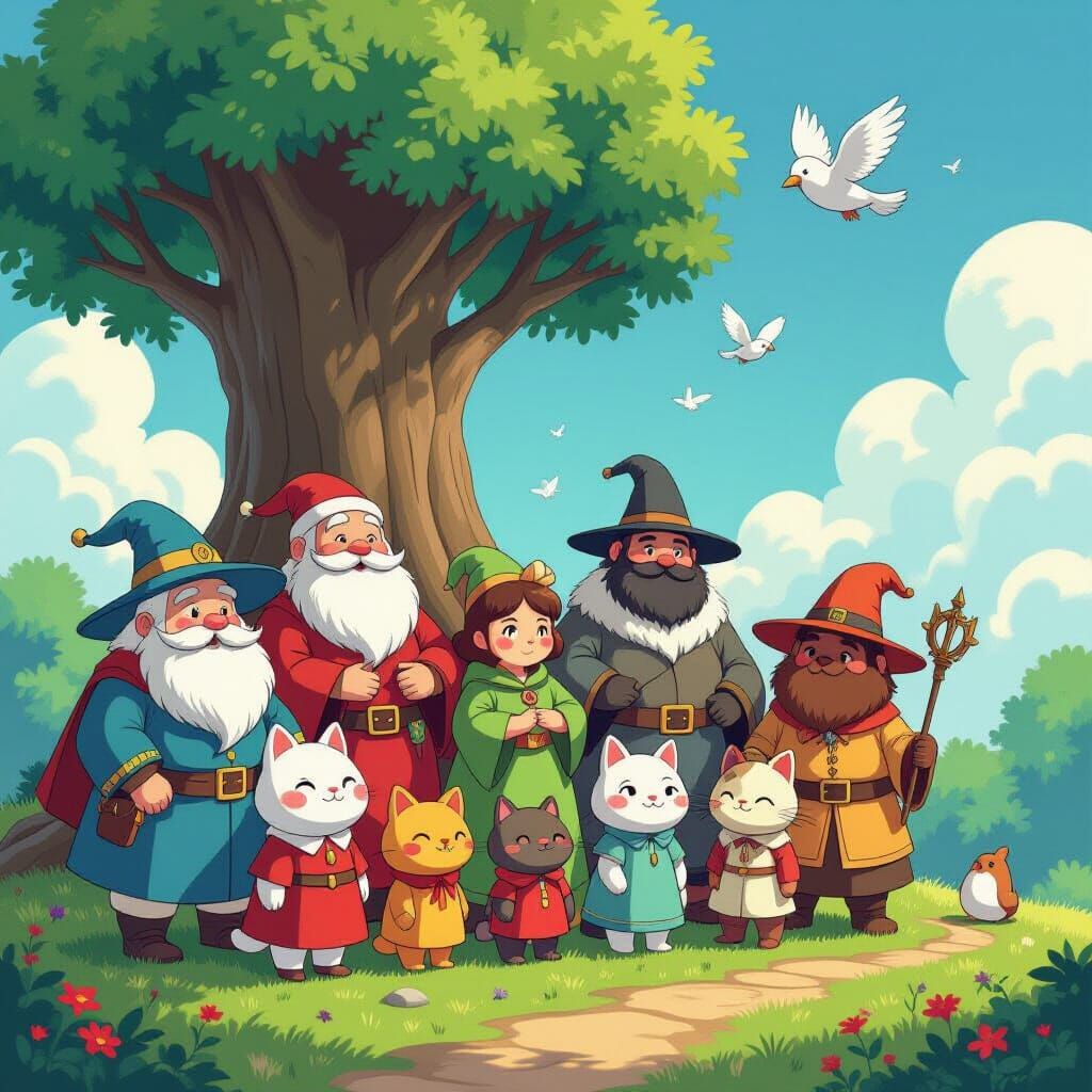 Magical Races Unite in Anime-Inspired Fantasy World