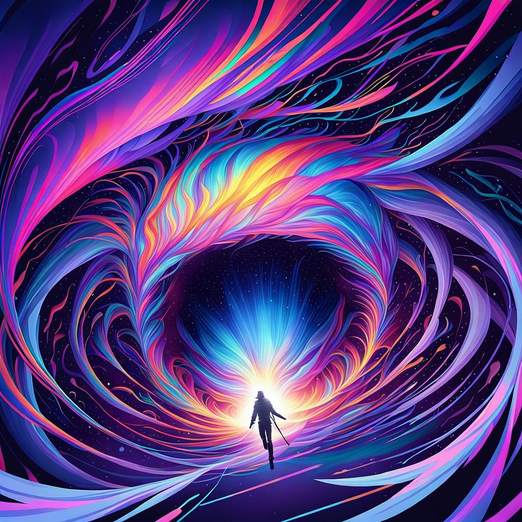 Ethereal Orbs in a Cosmic Dreamscape