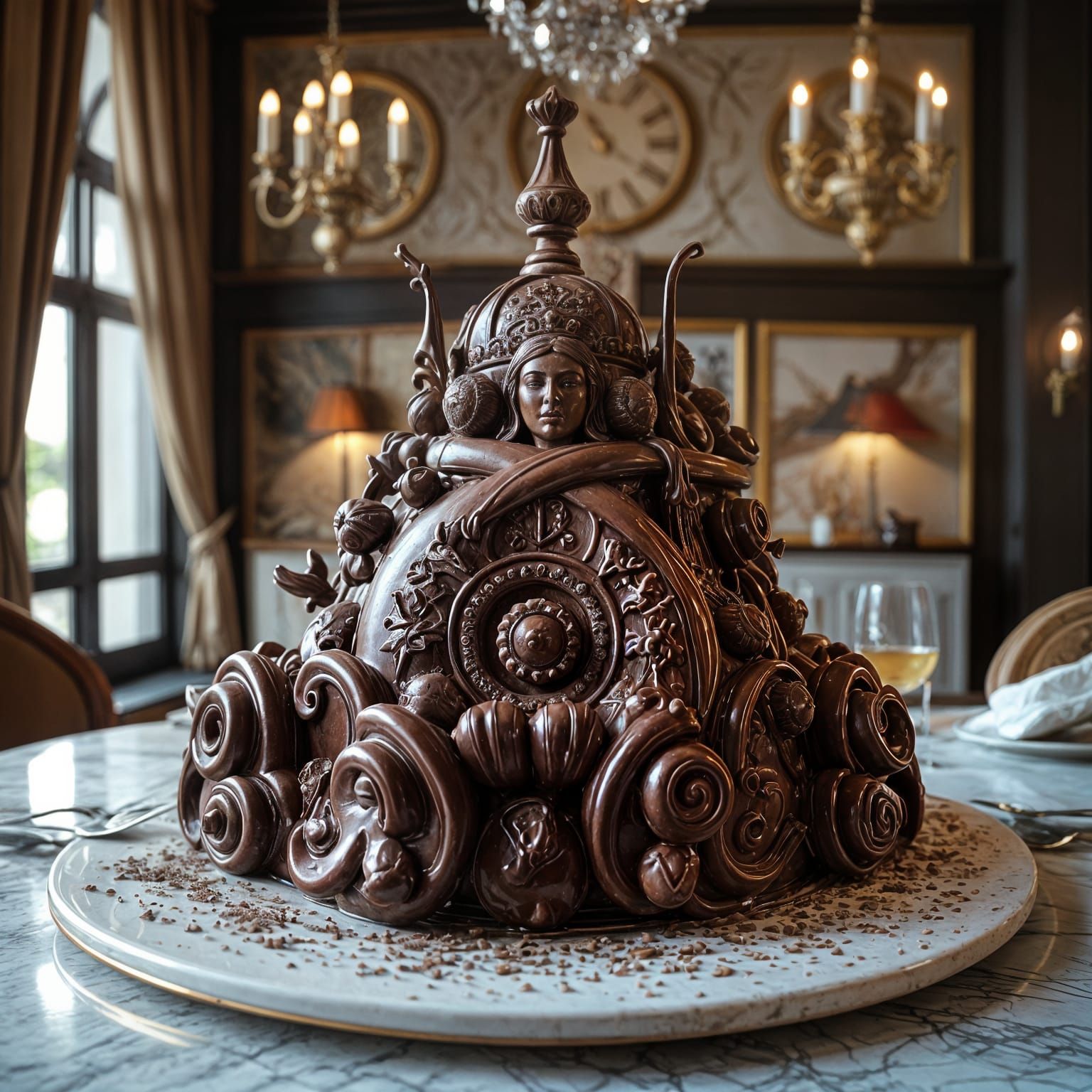 Chocolate Masterpiece: Art Cuisine and Fine Dining
