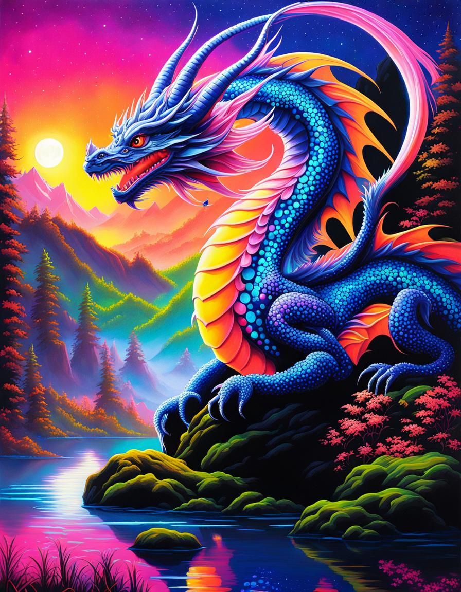 Fluorescent Dragon