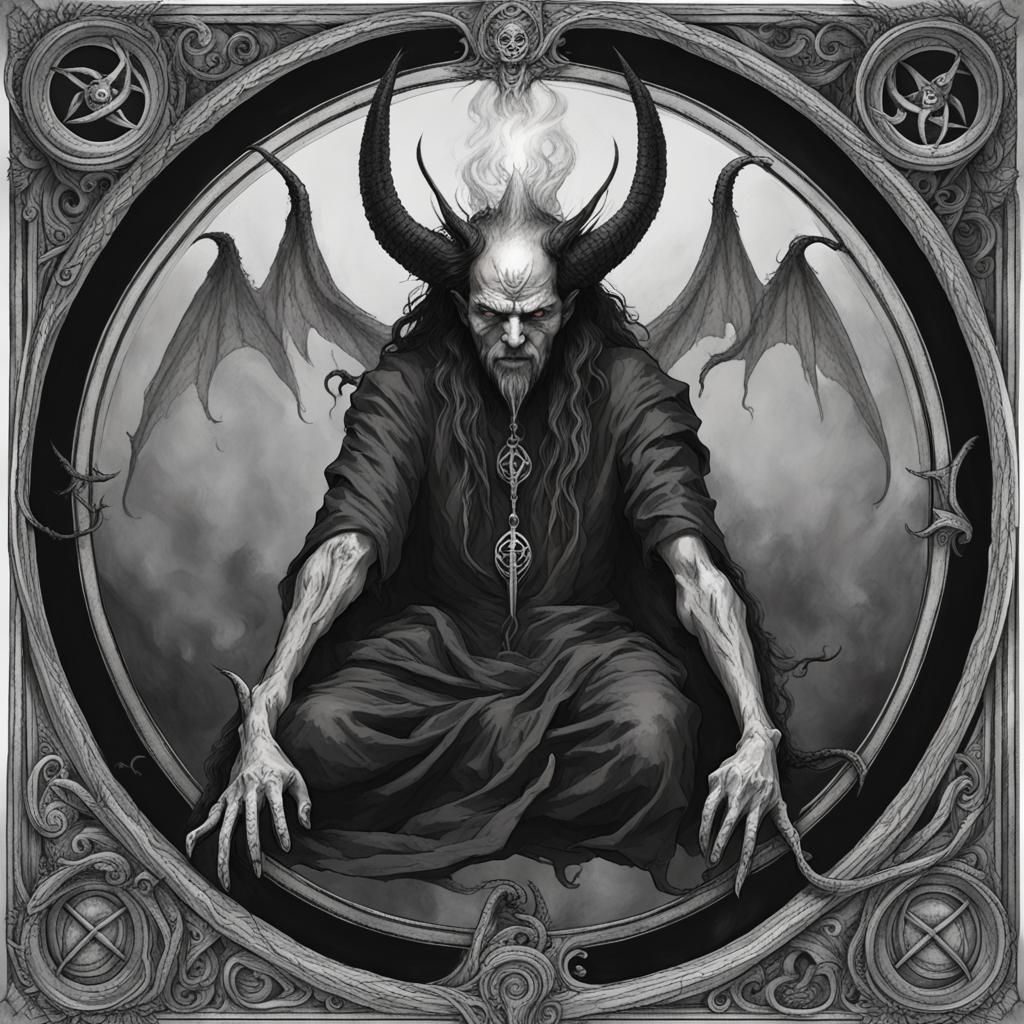 Goetic Demon Altrax: AI Interpretation