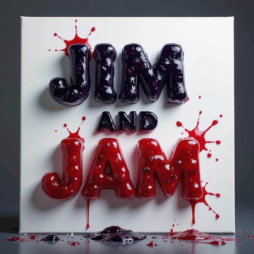 Jim Jam in Blueberry and Strawberry Jam