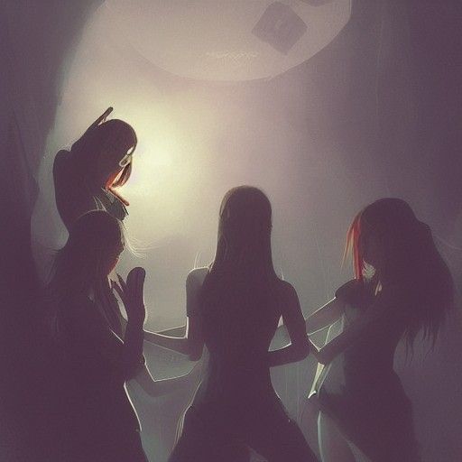 Sinister K-Pop Concert by Greg Rutkowski