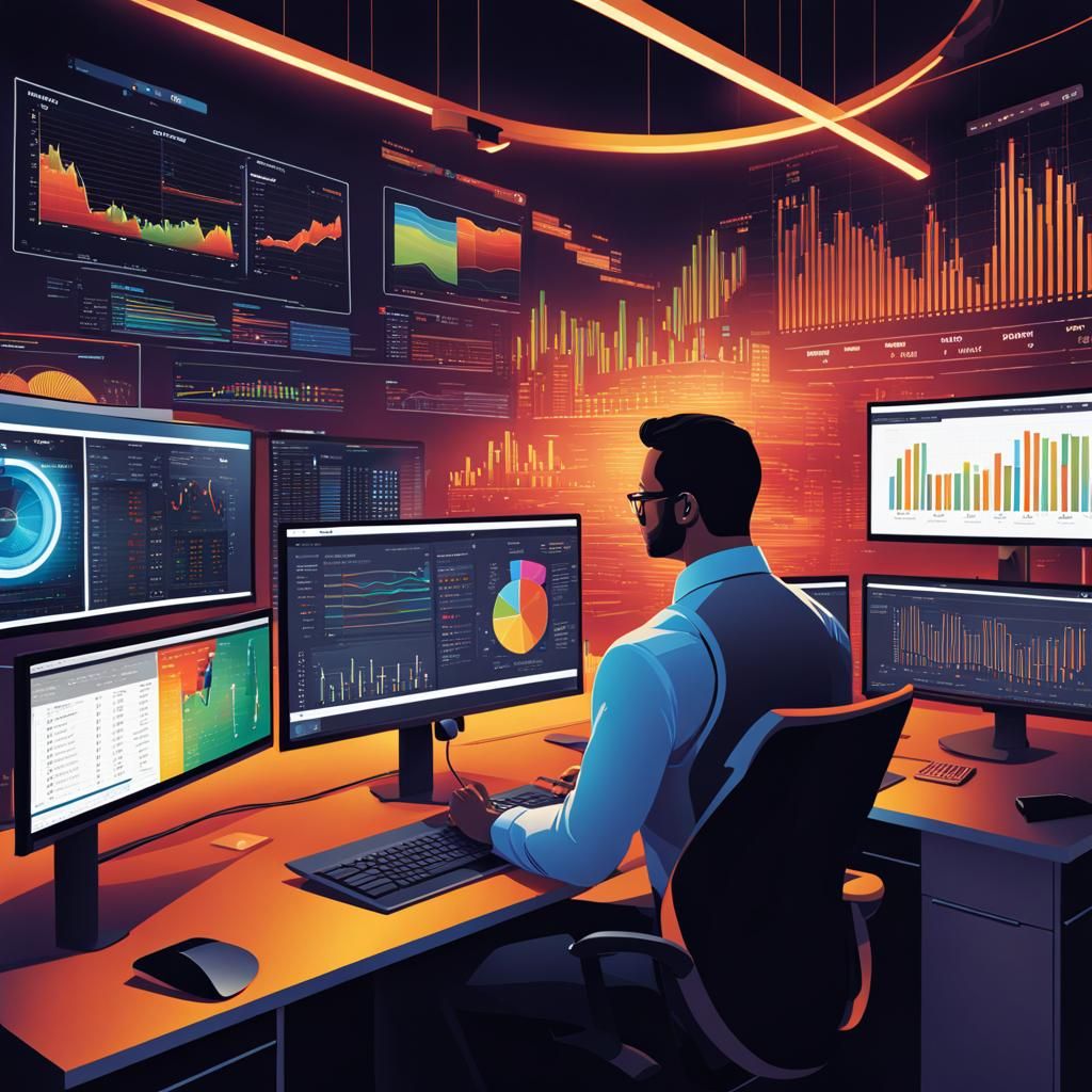 Data Analyst Immersed in Strategic Data Interpretation