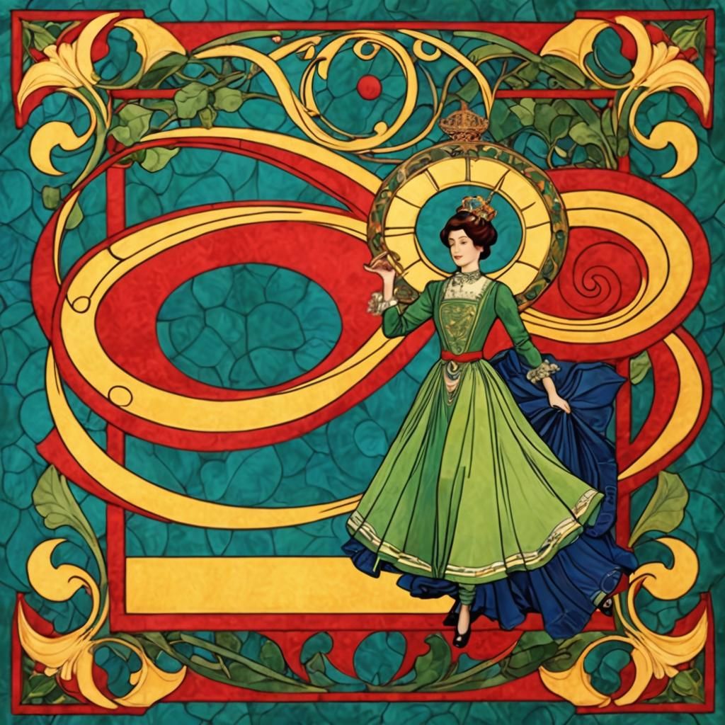 AI Interpretation of Nouveau