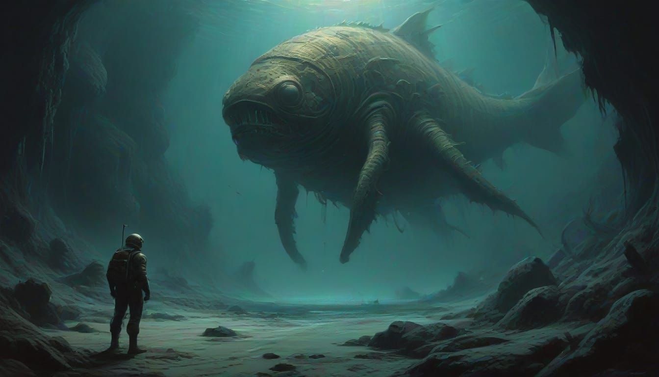 Mysterious Deep Sea Monster Rises from the Abyss