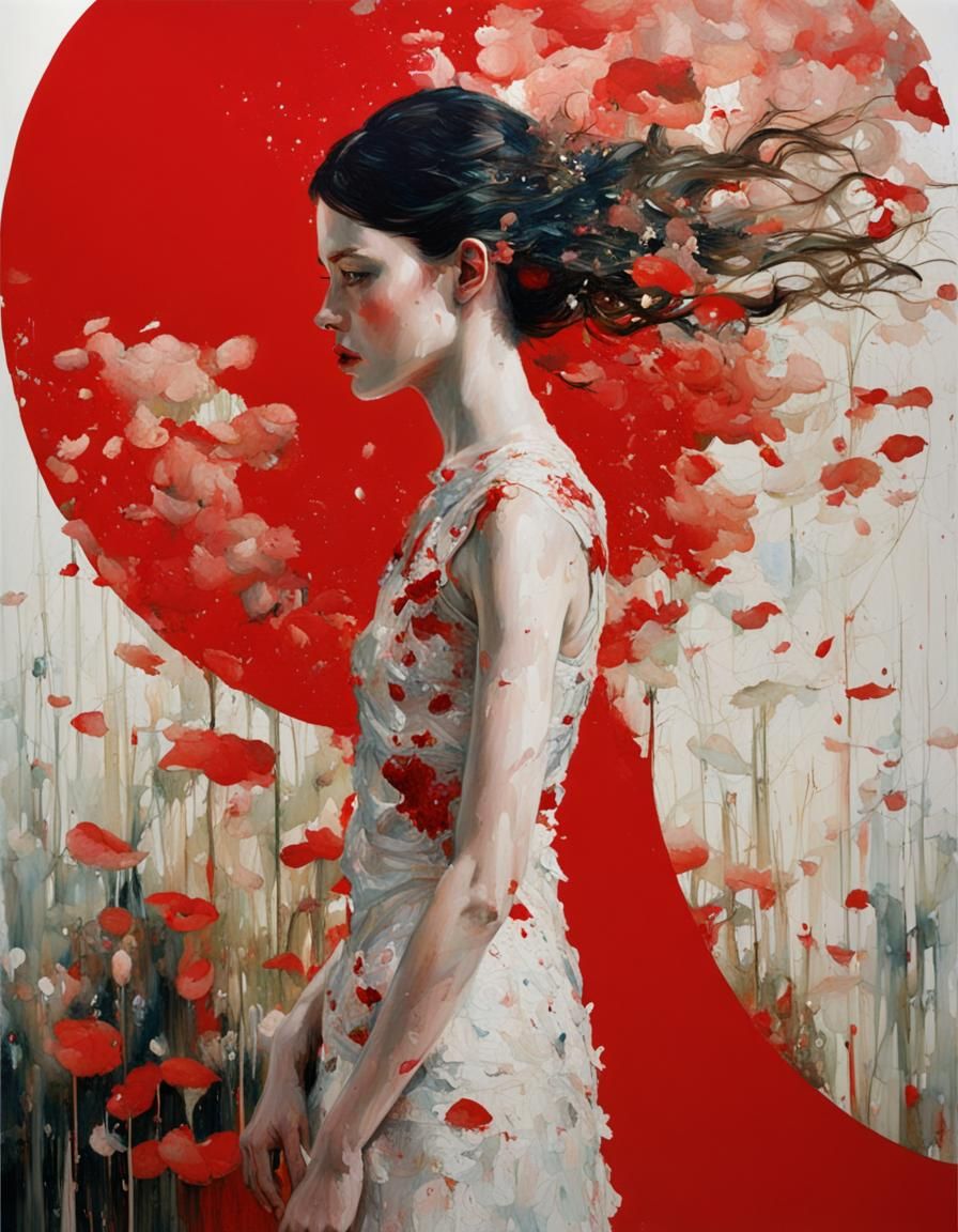 Figurative Painting in the Style of Alyssa Monks and Alexand...