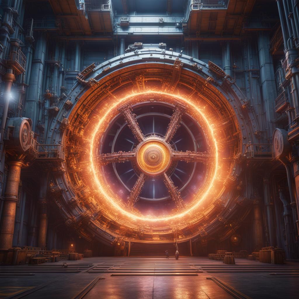 CERN Opens a Fantastical Portal: Detailed Matte Painting