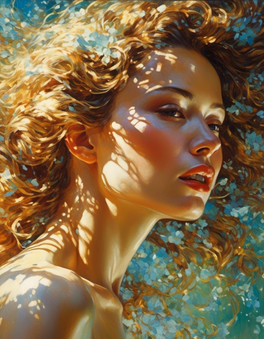 French Artist's Glistening Masterpiece in Hyperrealistic Sty...