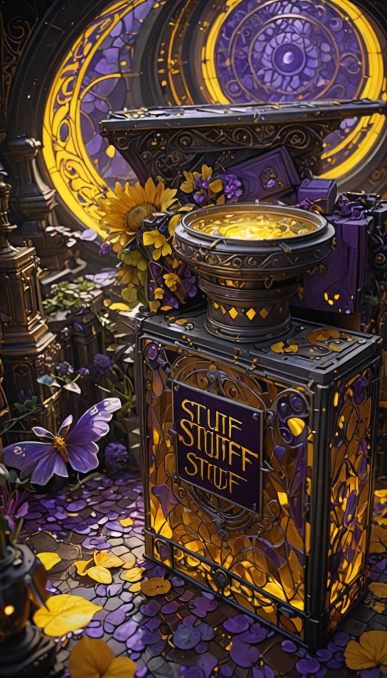 Dark Fantasy Masterpiece in Deep Color