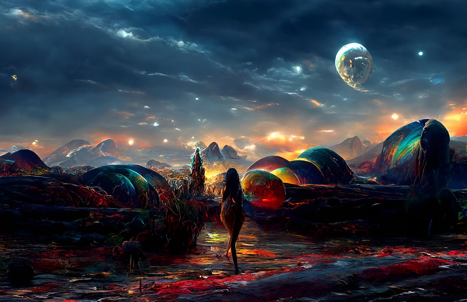 Her desolate queendom