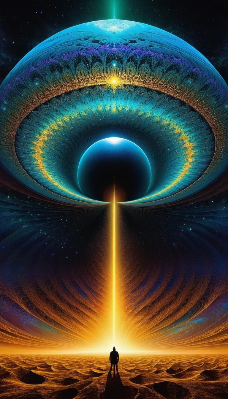 Toroidal Sound Fields: Abstract Realism Inspired by Beksinsk...