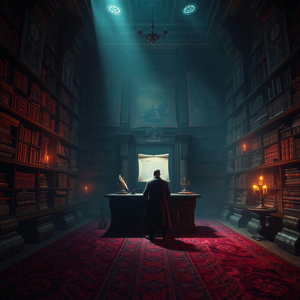 Eerie Chamber: A Dark Fantasy Deed Signing